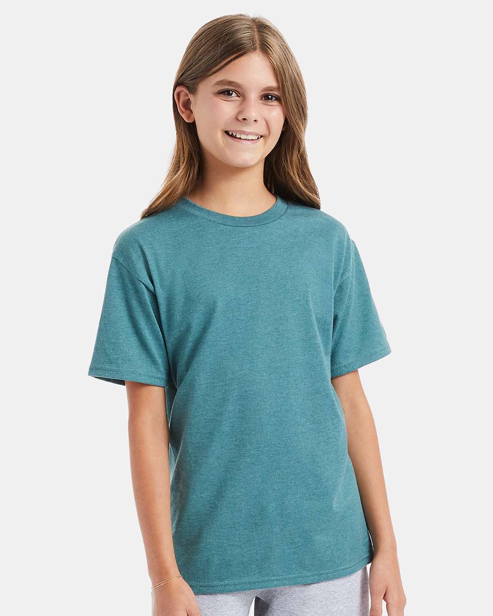 Hanes-498Y-Perfect-T Youth T-Shirt - Image 23