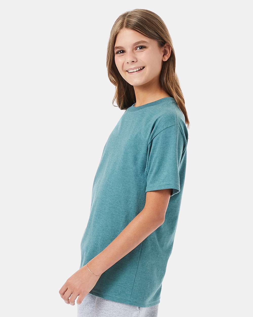 Hanes-498Y-Perfect-T Youth T-Shirt - Image 24