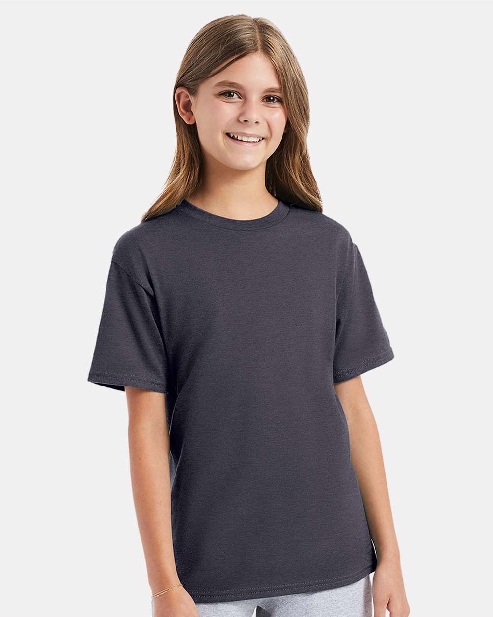 Hanes-498Y-Perfect-T Youth T-Shirt - Image 29