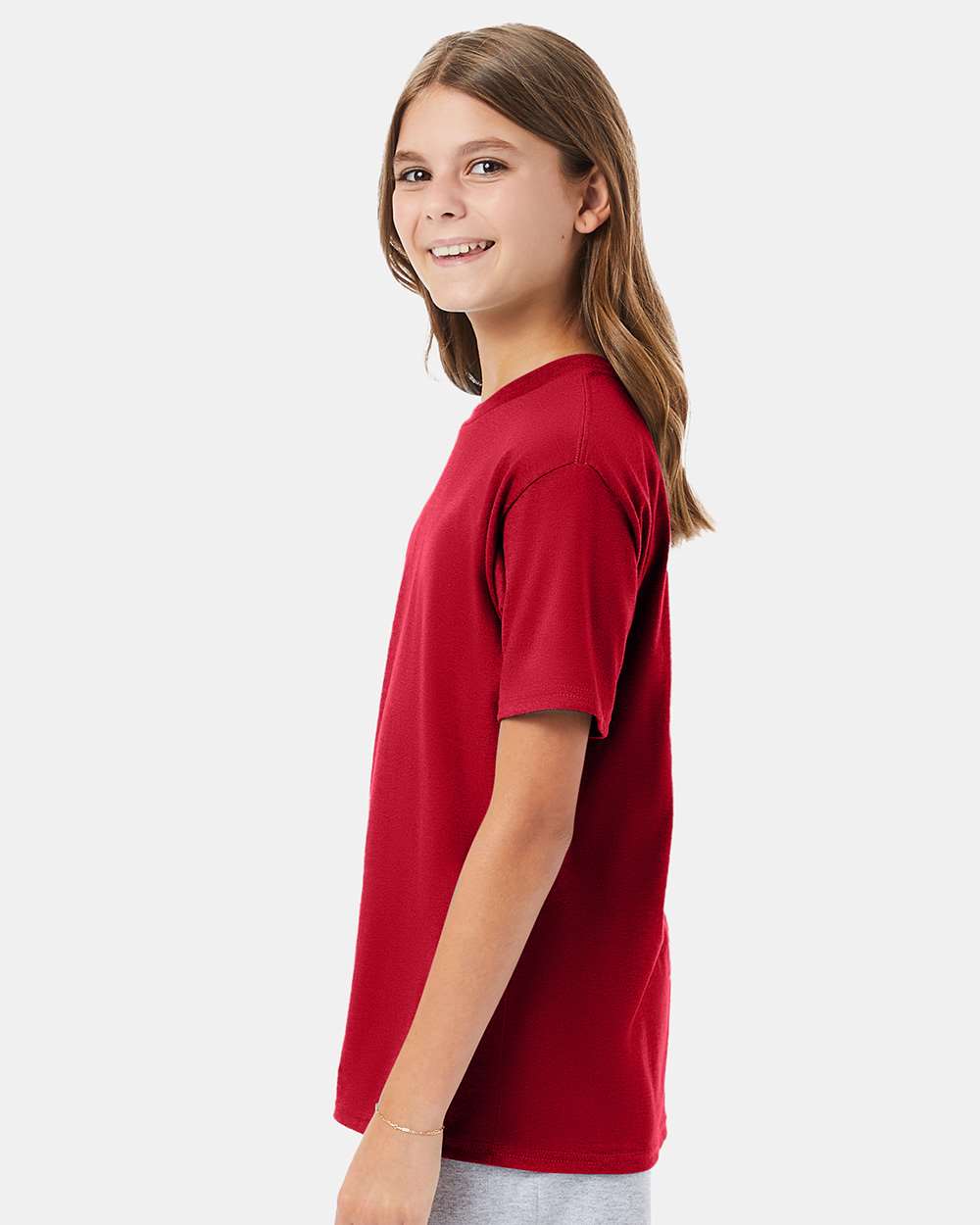 Hanes-498Y-Perfect-T Youth T-Shirt - Image 36