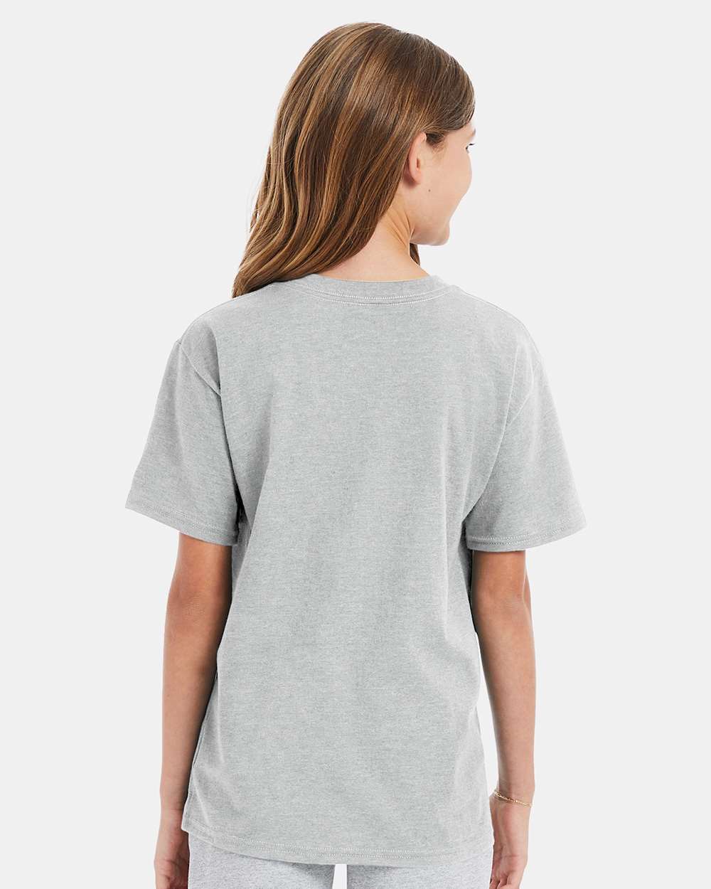 Hanes-498Y-Perfect-T Youth T-Shirt - Image 6