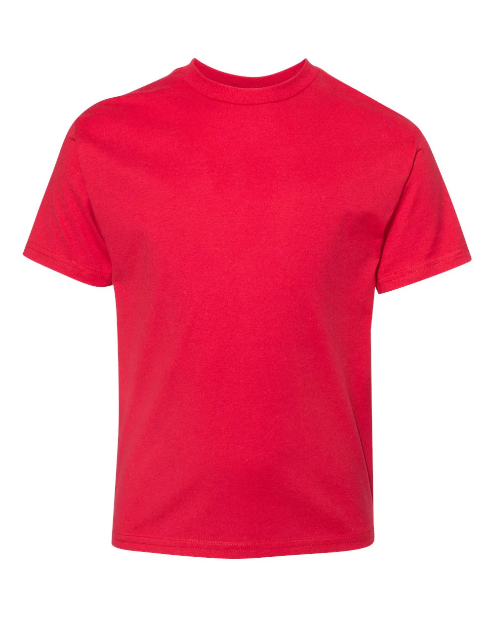 Hanes-498Y-Perfect-T Youth T-Shirt - Image 8