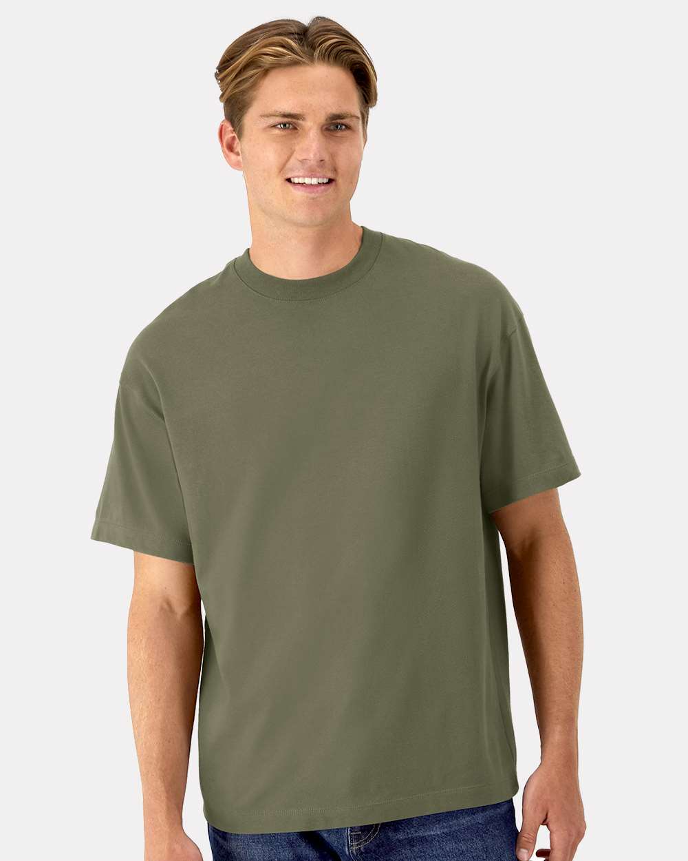 Hanes-5180R-Beefy-T® Retro Street T-Shirt - Image 26