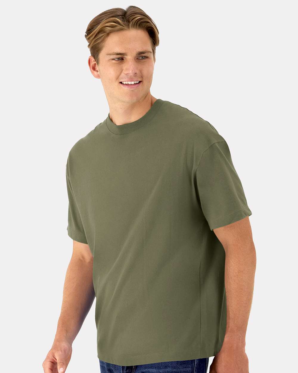 Hanes-5180R-Beefy-T® Retro Street T-Shirt - Image 27