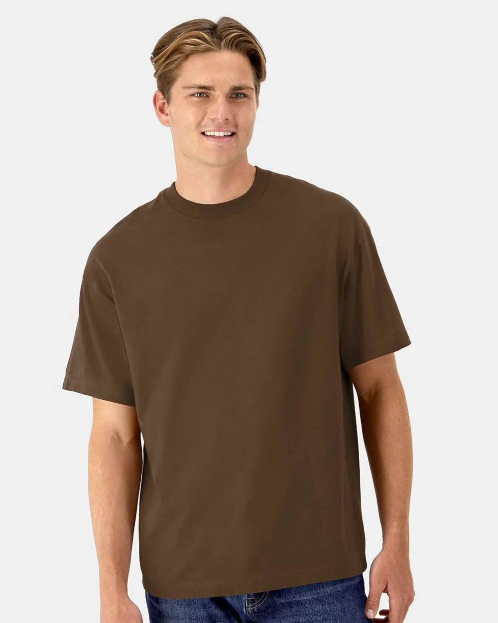 Hanes-5180R-Beefy-T® Retro Street T-Shirt - Image 4
