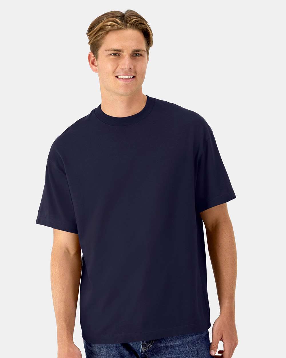 Hanes-5180R-Beefy-T® Retro Street T-Shirt - Image 5