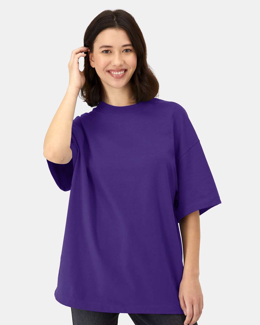 Hanes-5180R-Beefy-T® Retro Street T-Shirt - Image 8