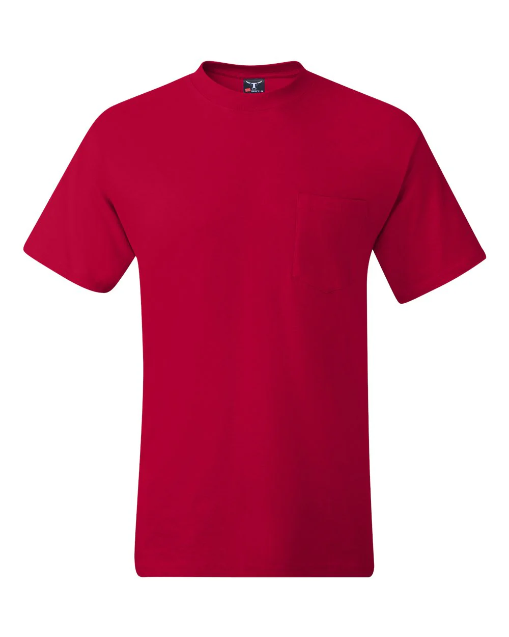 Hanes-5190-Beefy-T® Pocket T-Shirt - Image 15