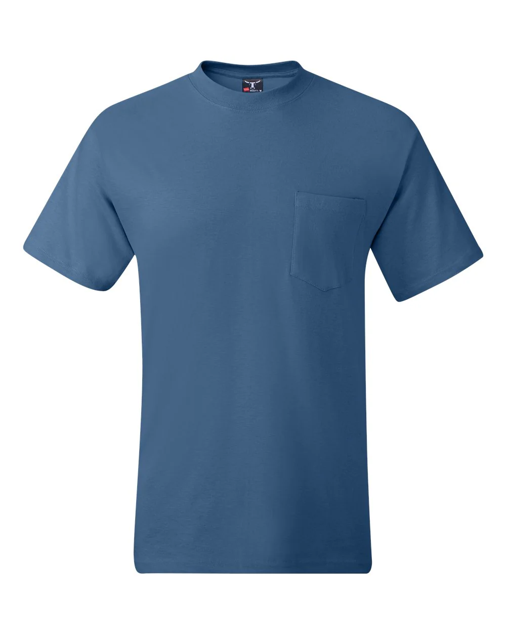 Hanes-5190-Beefy-T® Pocket T-Shirt - Image 21