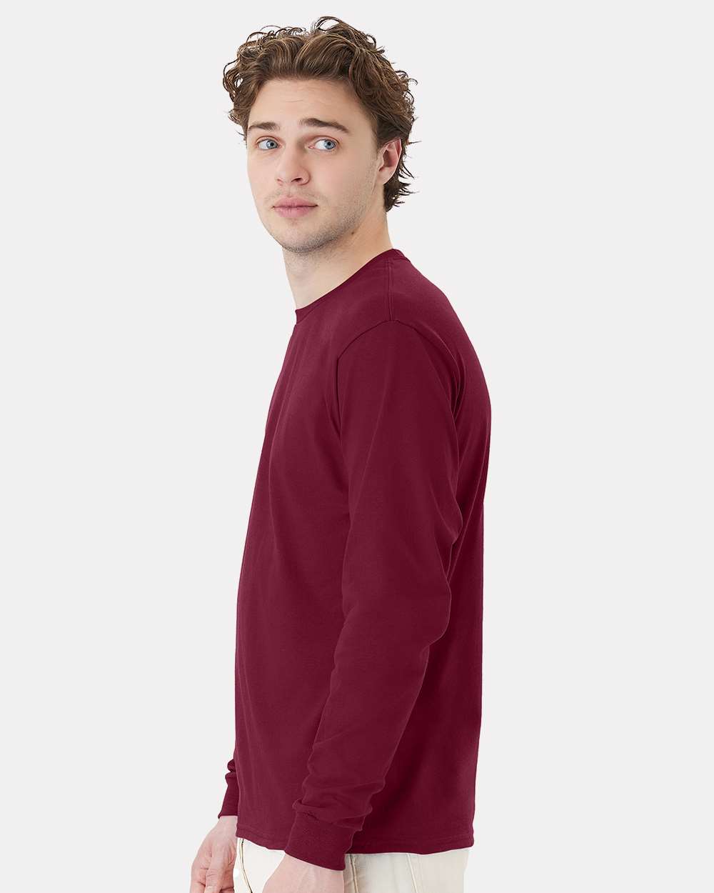 Hanes-5286-Essential-T Long Sleeve T-Shirt - Image 12