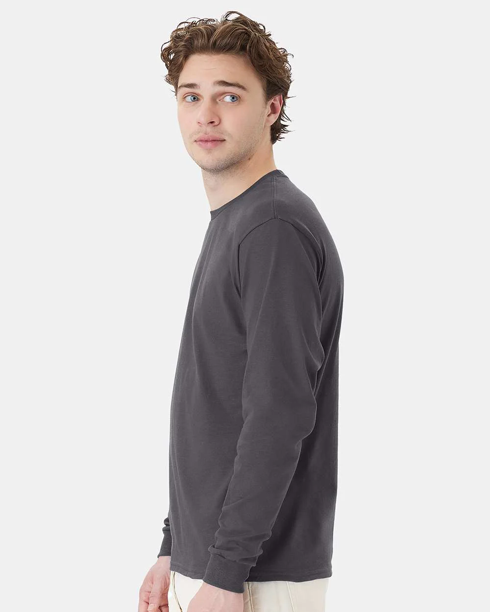 Hanes-5286-Essential-T Long Sleeve T-Shirt - Image 120