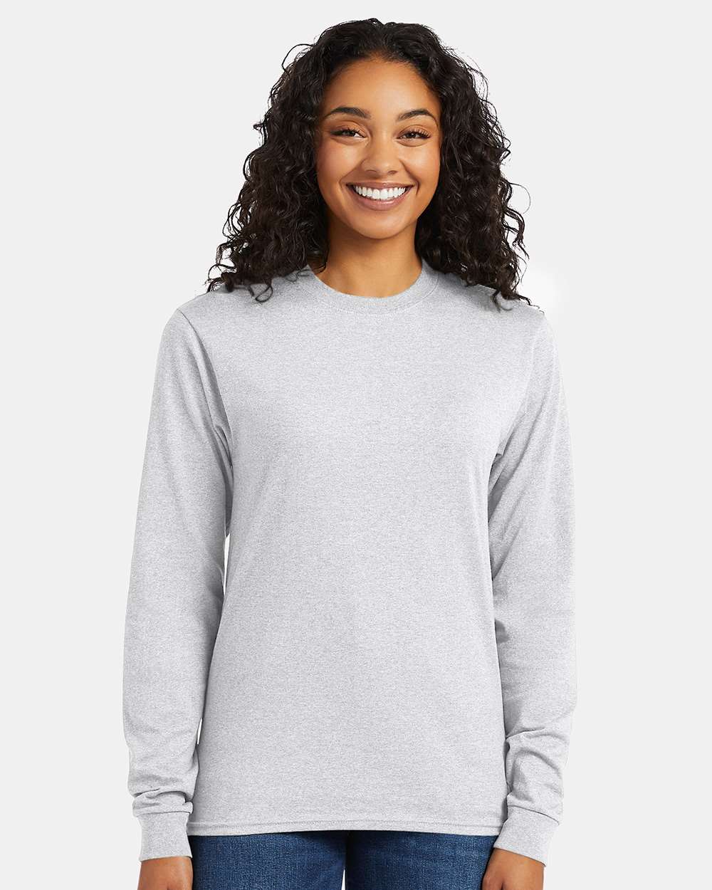 Hanes-5286-Essential-T Long Sleeve T-Shirt - Image 4