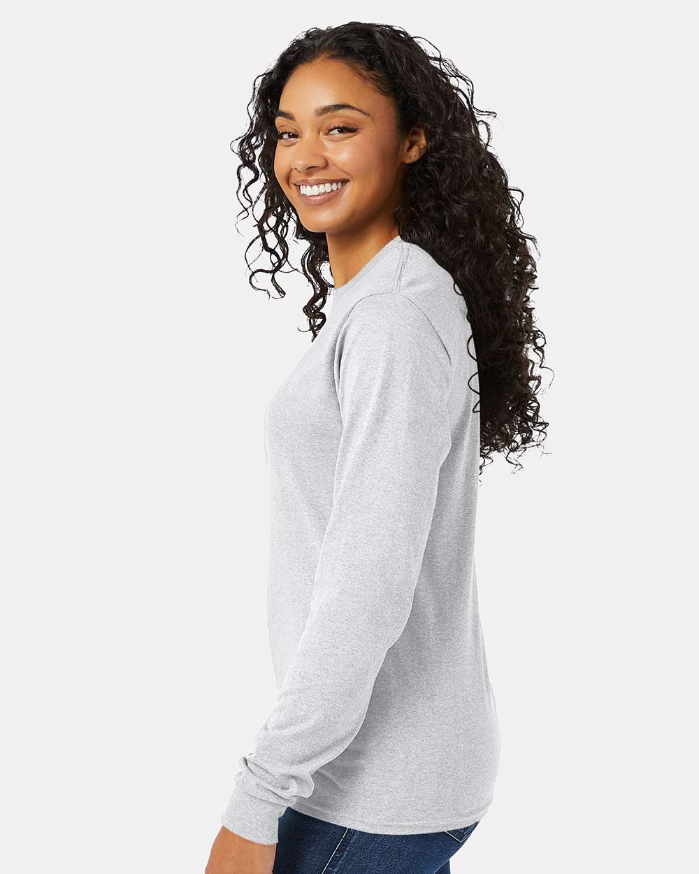 Hanes-5286-Essential-T Long Sleeve T-Shirt - Image 5