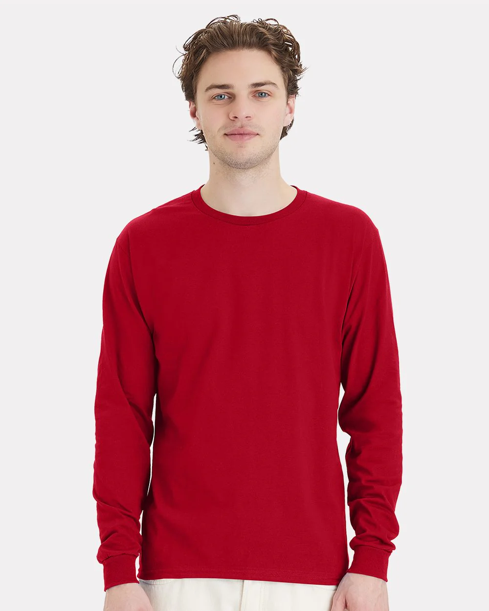 Hanes-5286-Essential-T Long Sleeve T-Shirt - Image 7