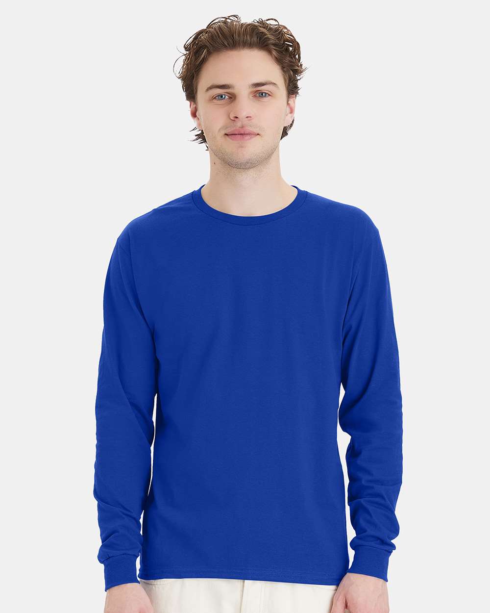 Hanes-5286-Essential-T Long Sleeve T-Shirt - Image 95