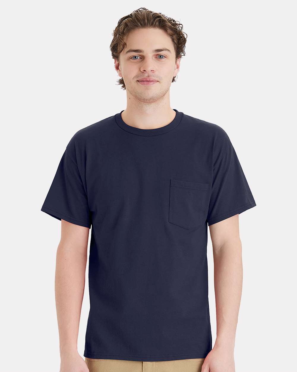 Hanes-5290P-Essential-T Pocket T-Shirt - Image 11