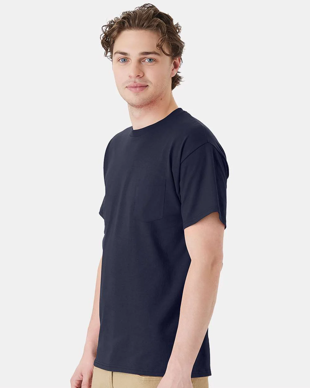 Hanes-5290P-Essential-T Pocket T-Shirt - Image 12