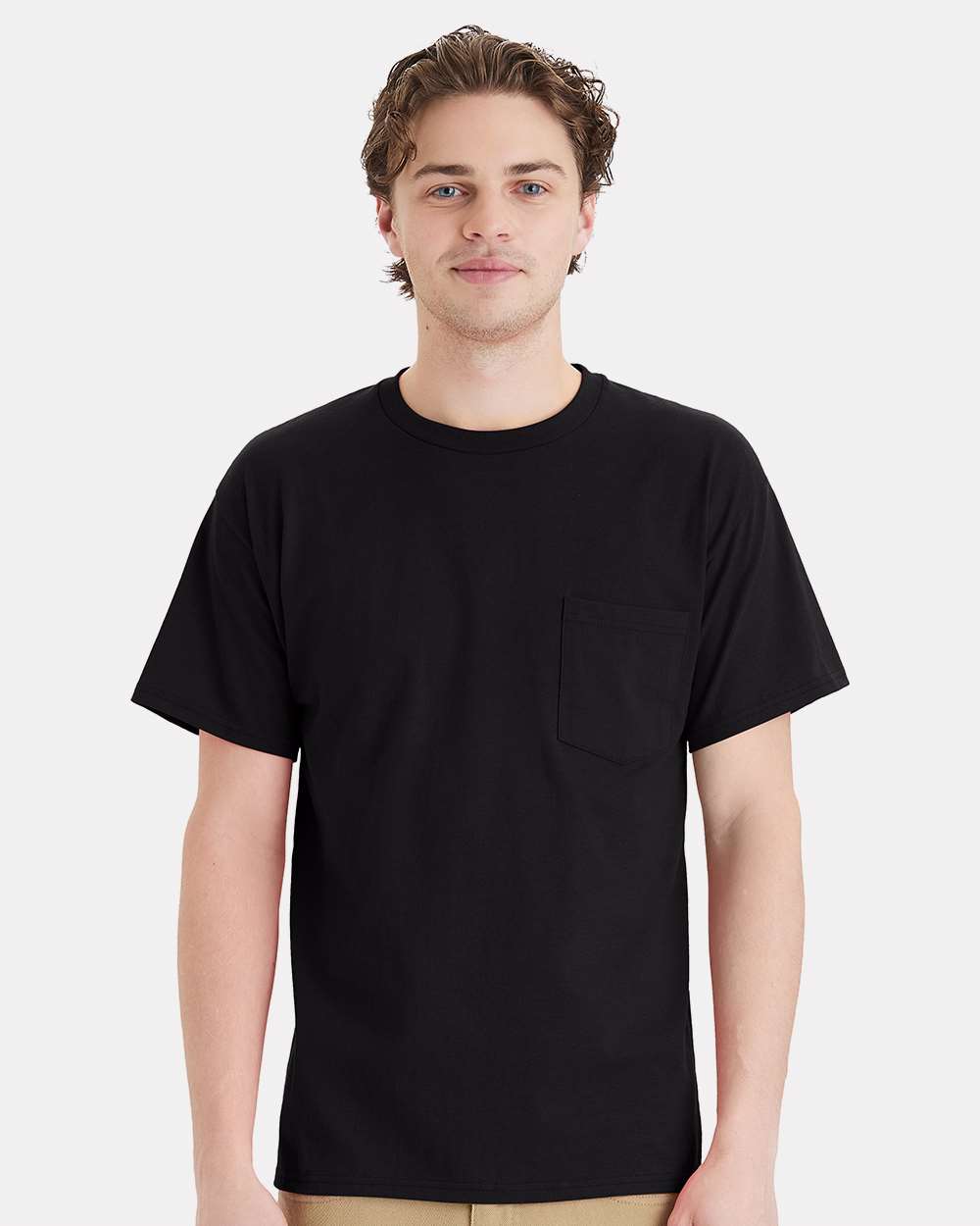 Hanes-5290P-Essential-T Pocket T-Shirt - Image 17