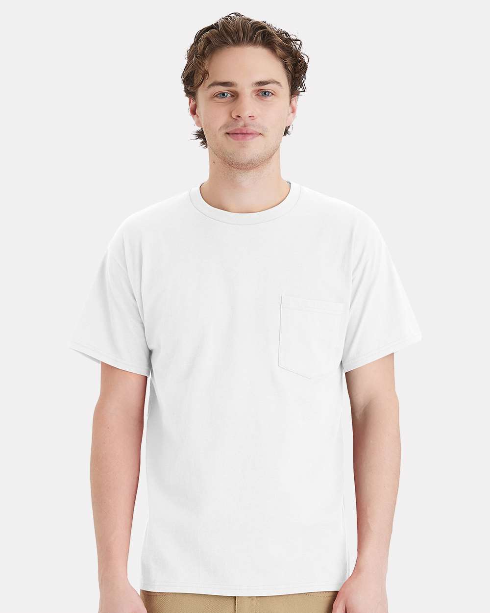 Hanes-5290P-Essential-T Pocket T-Shirt - Image 35
