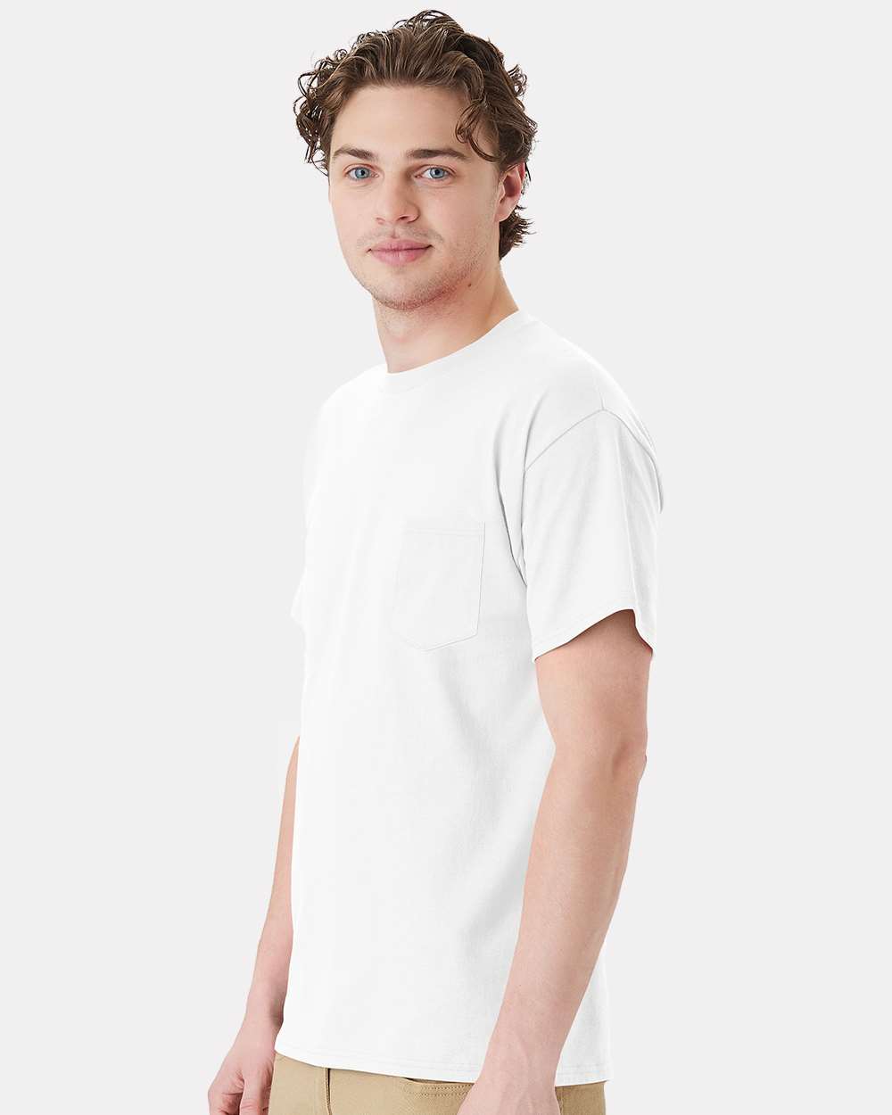 Hanes-5290P-Essential-T Pocket T-Shirt - Image 36