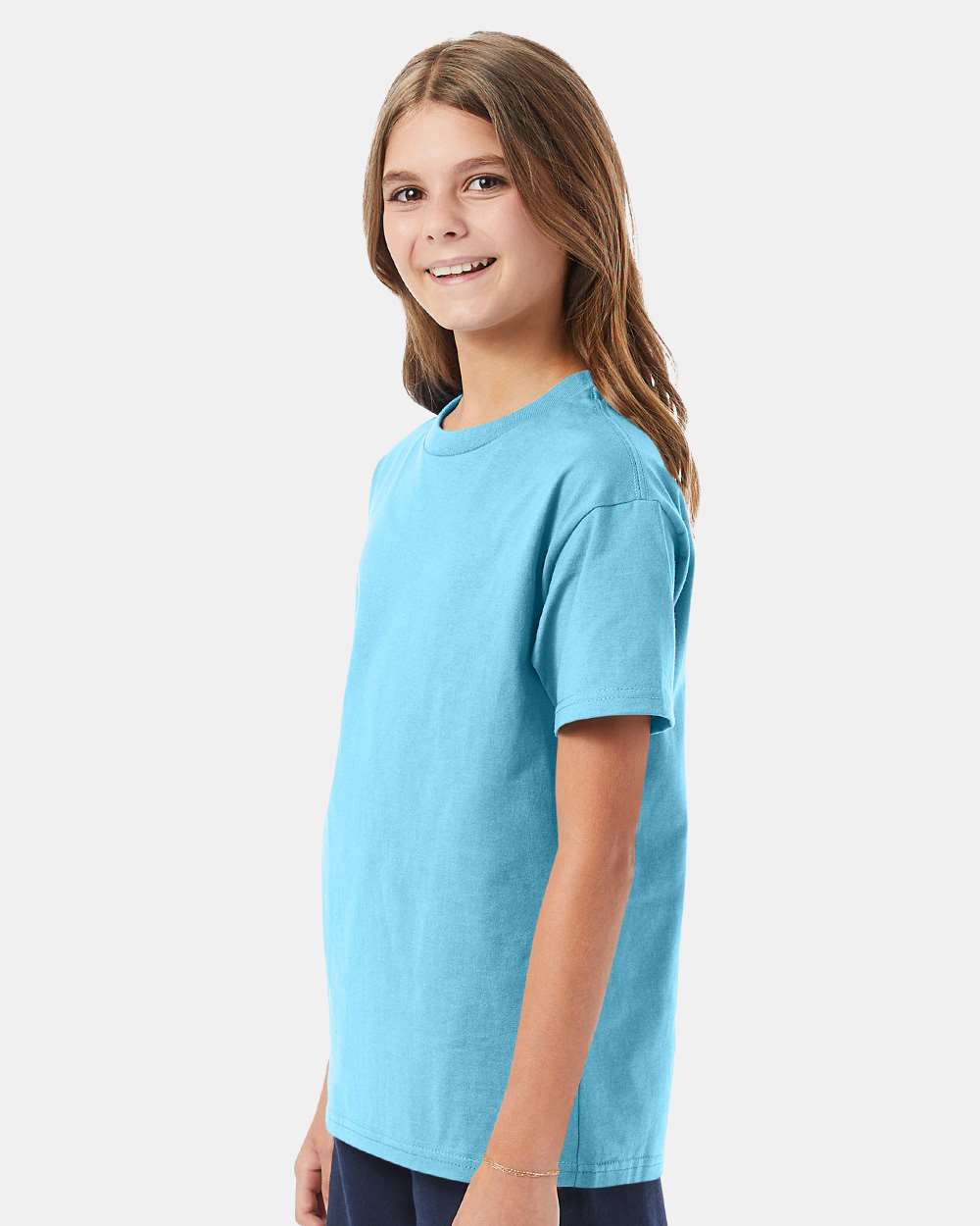 Hanes-5450-Authentic Youth T-Shirt - Image 18