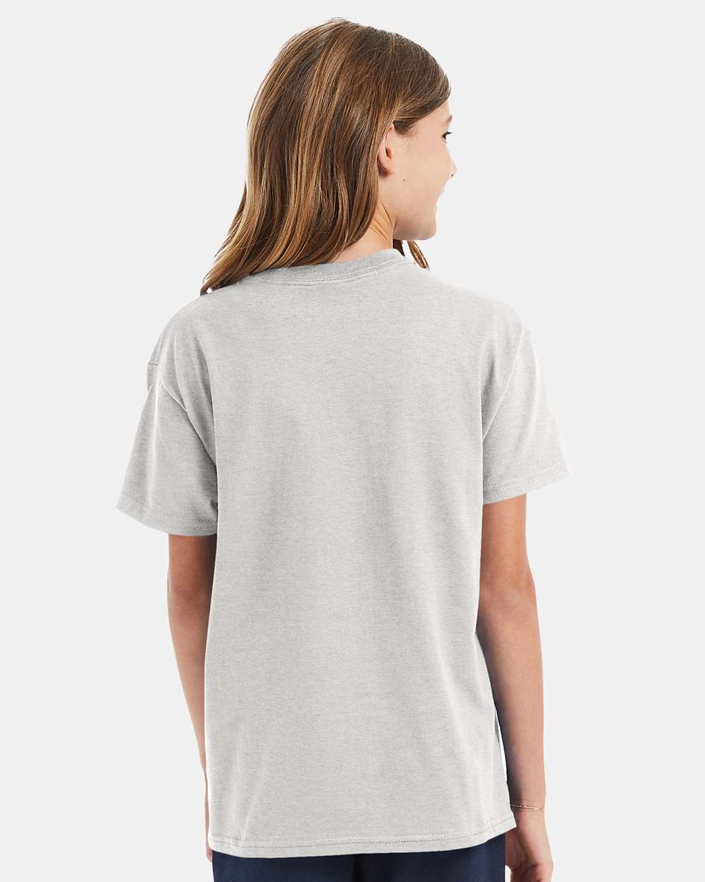 Hanes-5450-Authentic Youth T-Shirt - Image 6