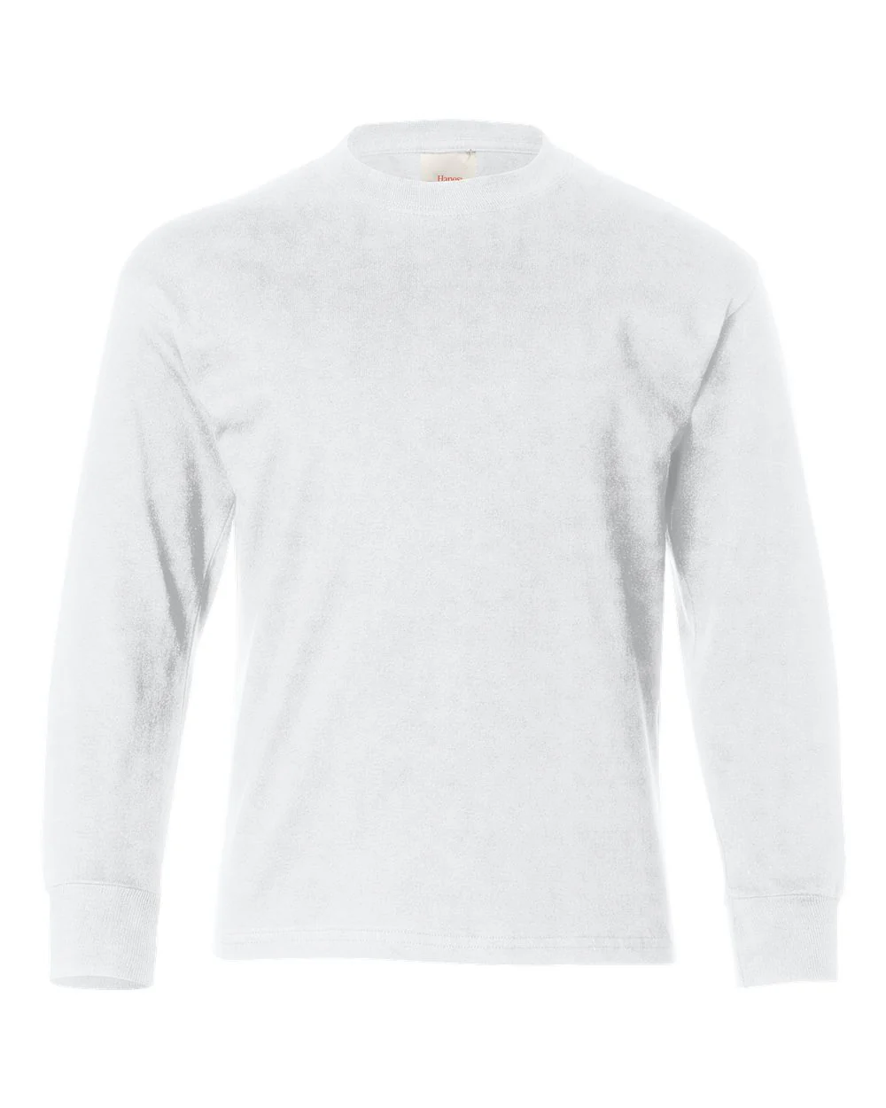 Hanes-5546-Authentic Youth Long Sleeve T-Shirt - Image 14