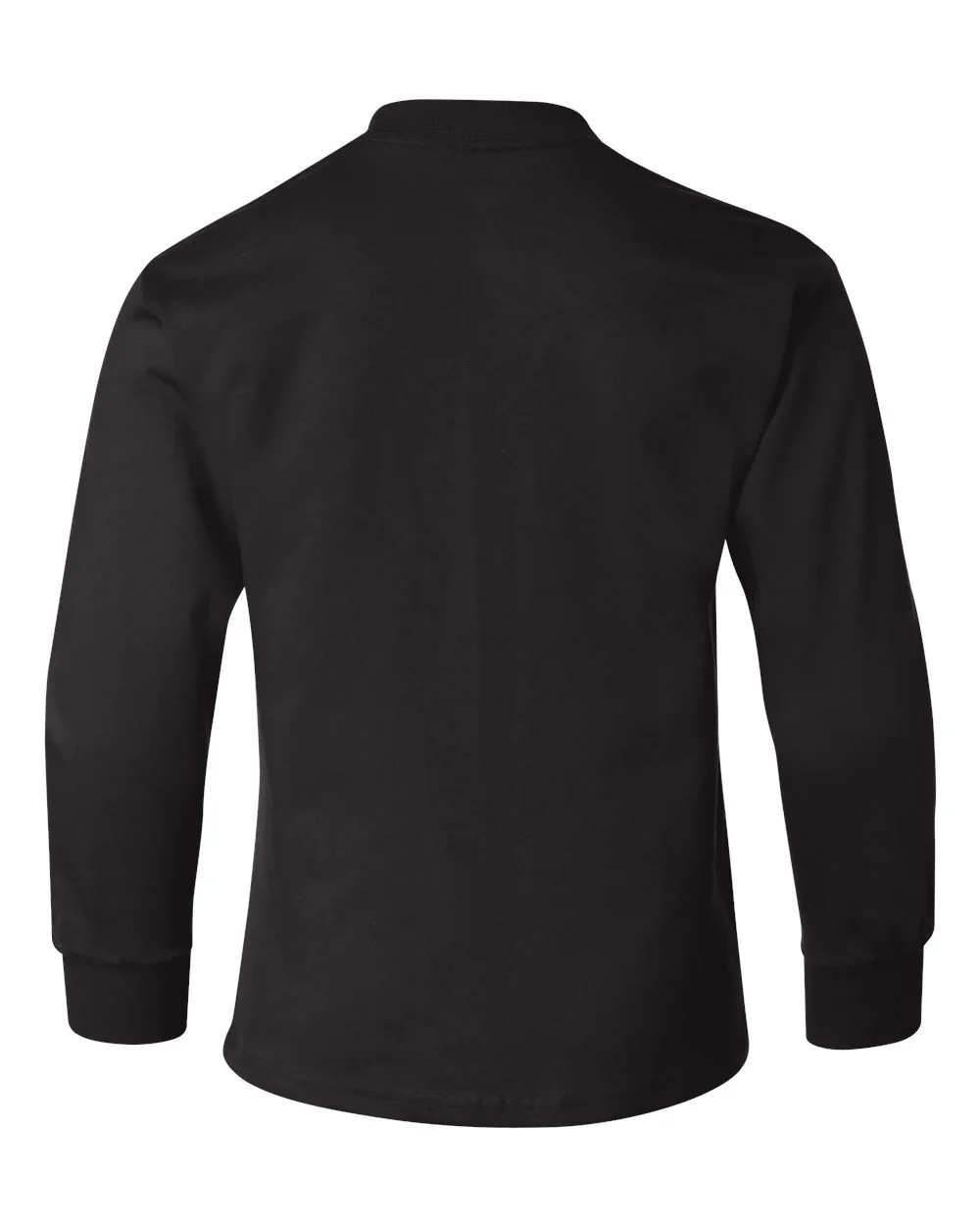 Hanes-5546-Authentic Youth Long Sleeve T-Shirt - Image 2