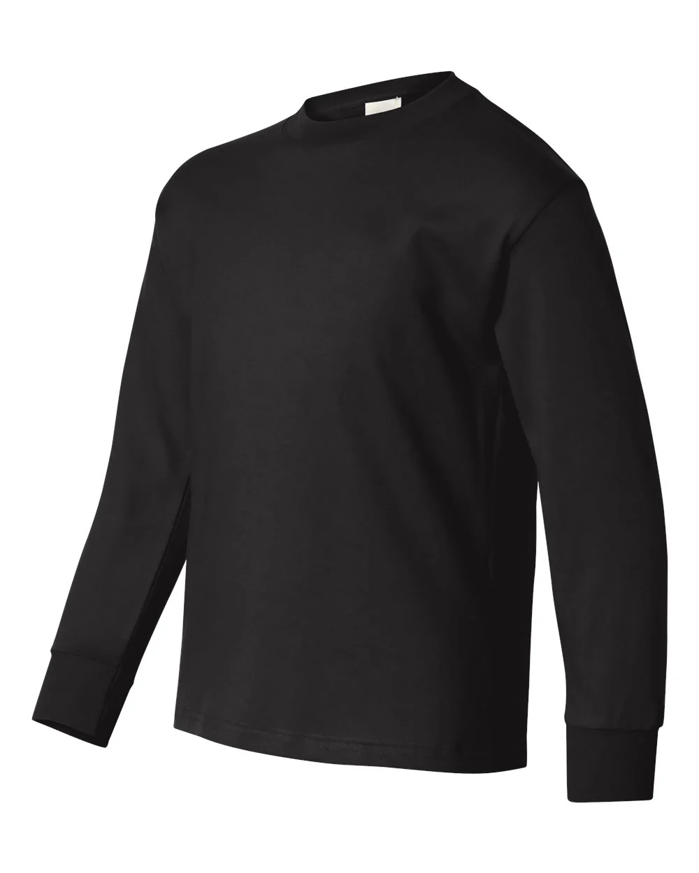 Hanes-5546-Authentic Youth Long Sleeve T-Shirt - Image 3