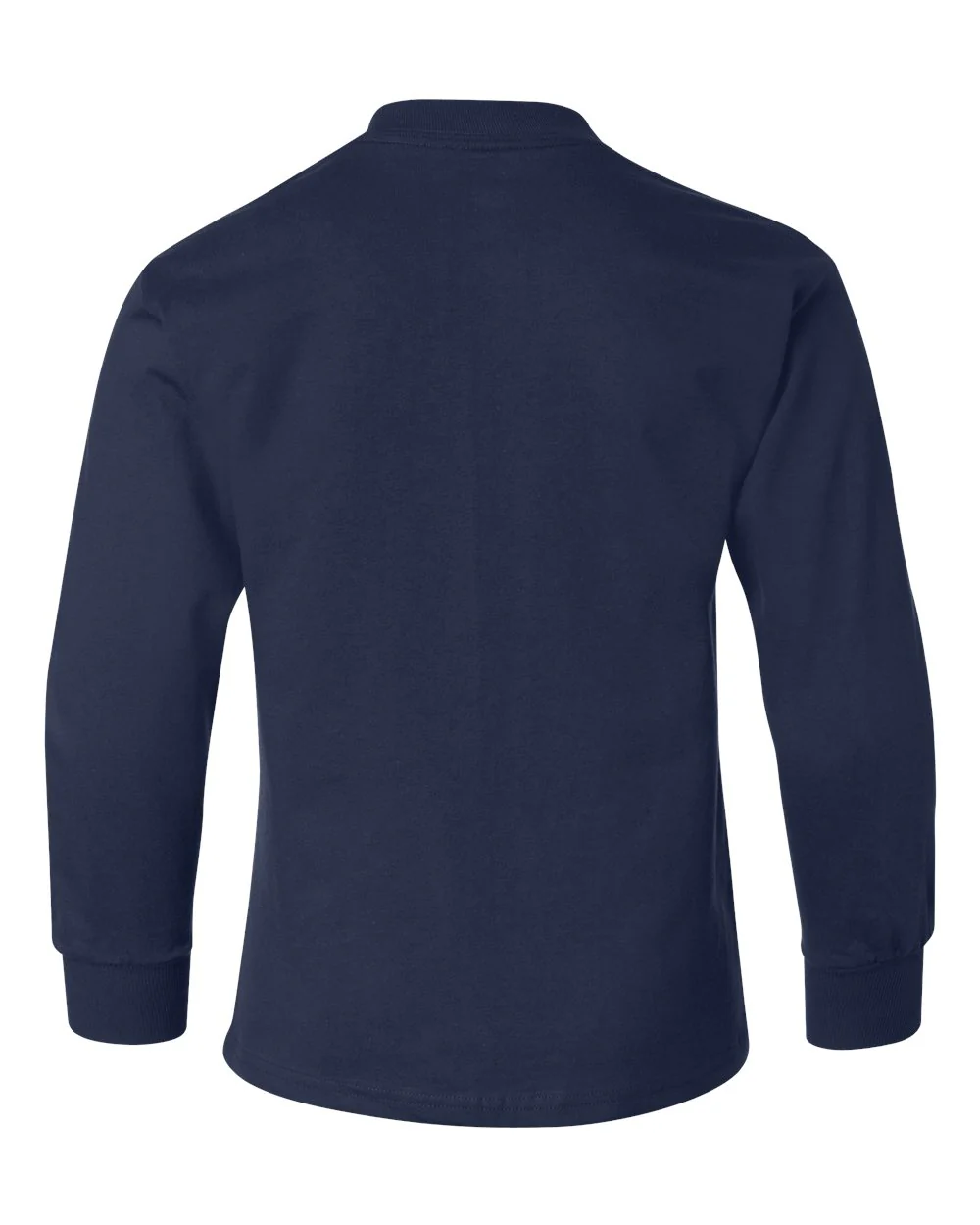 Hanes-5546-Authentic Youth Long Sleeve T-Shirt - Image 9