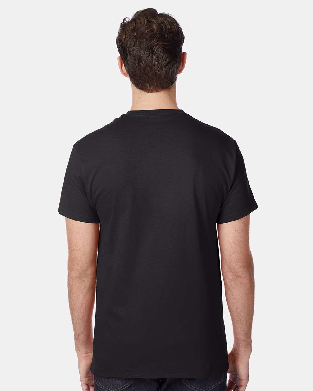 Hanes-5590-Authentic Pocket T-Shirt - Image 10