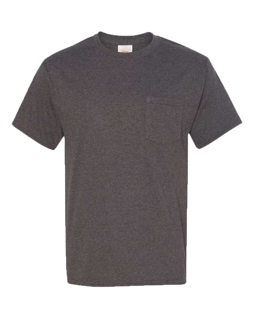 Hanes-5590-Authentic Pocket T-Shirt - Image 11