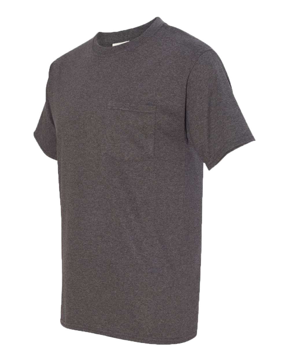 Hanes-5590-Authentic Pocket T-Shirt - Image 13