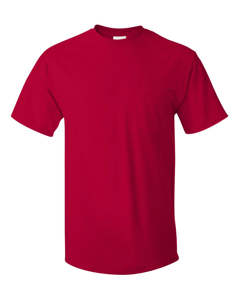 Hanes-5590-Authentic Pocket T-Shirt - Image 20