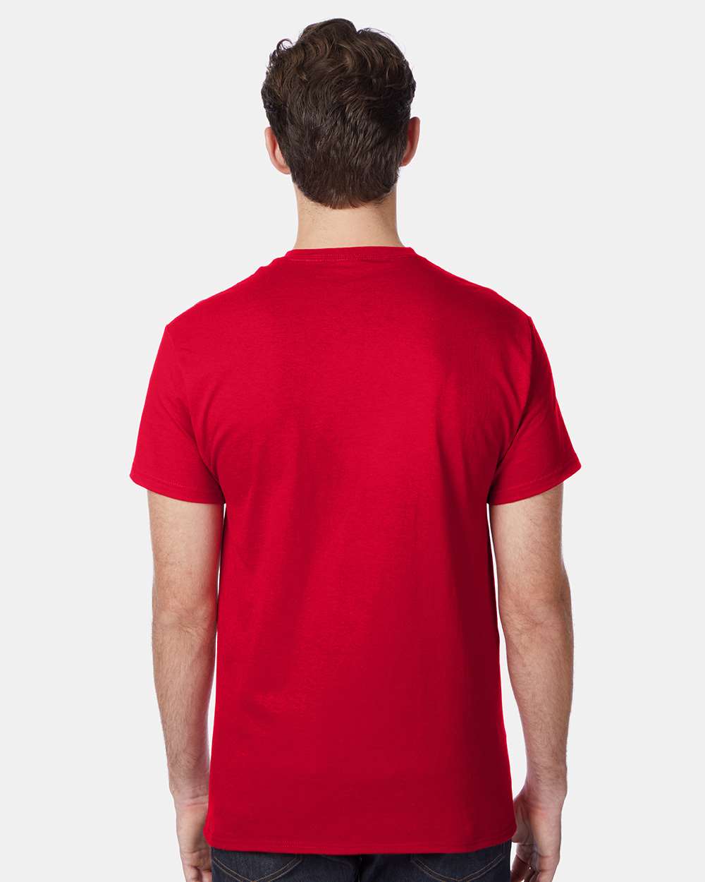 Hanes-5590-Authentic Pocket T-Shirt - Image 25