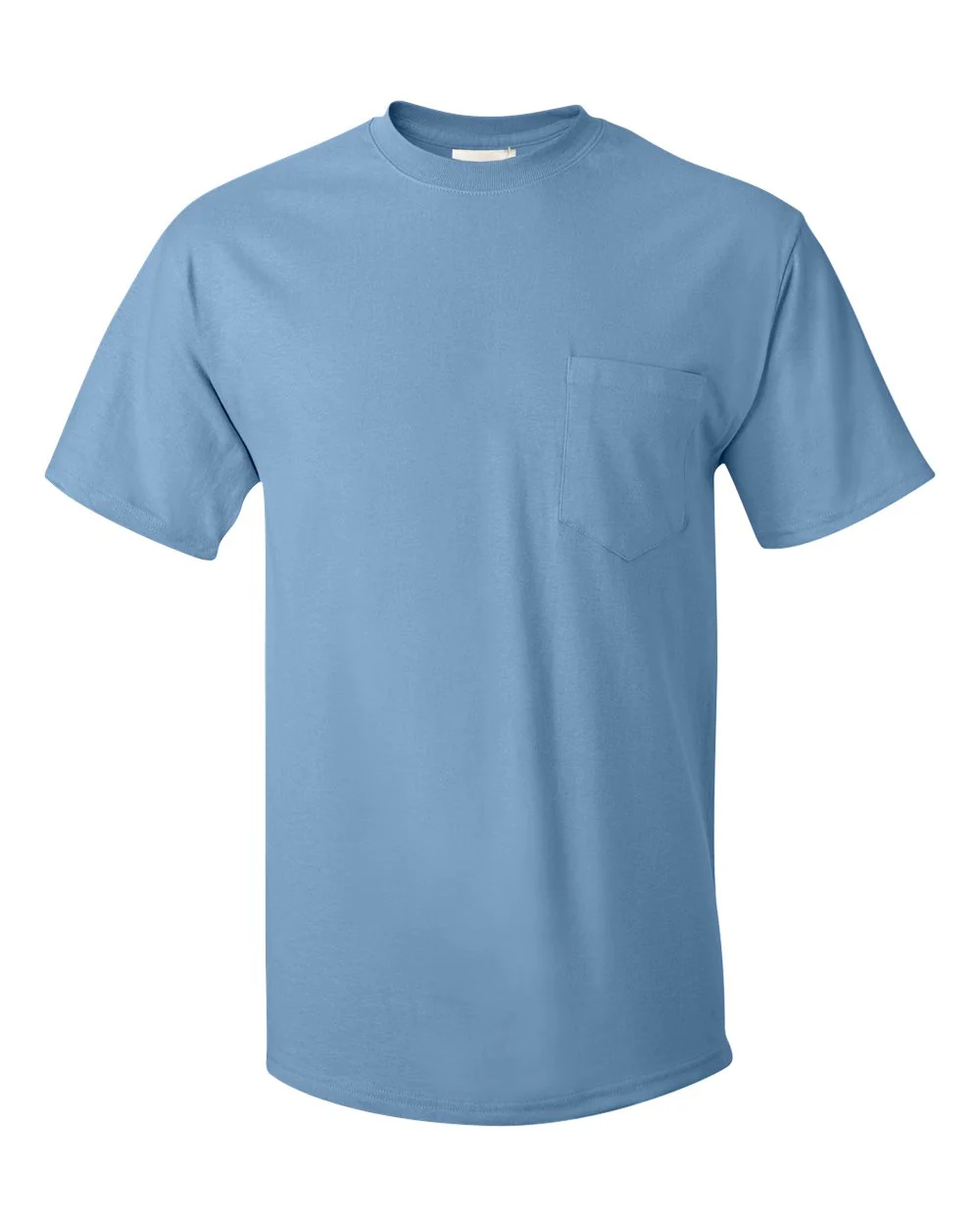 Hanes-5590-Authentic Pocket T-Shirt - Image 32