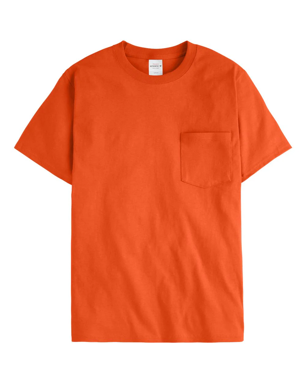 Hanes-5590-Authentic Pocket T-Shirt - Image 44