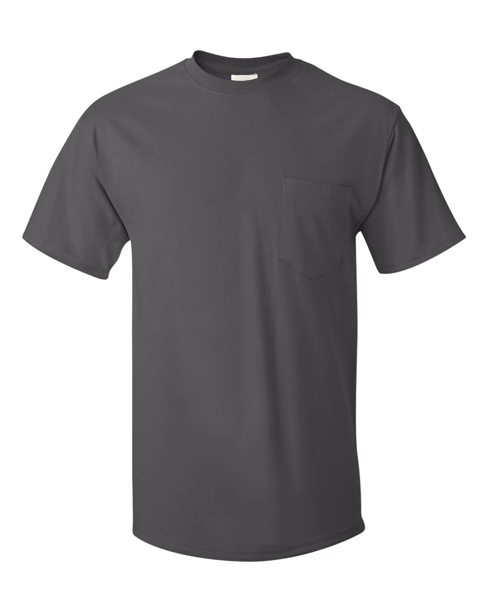 Hanes-5590-Authentic Pocket T-Shirt - Image 48