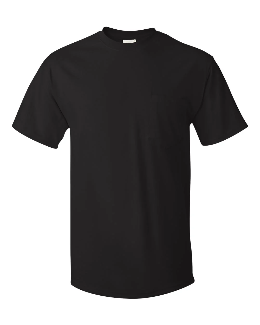 Hanes-5590-Authentic Pocket T-Shirt - Image 5
