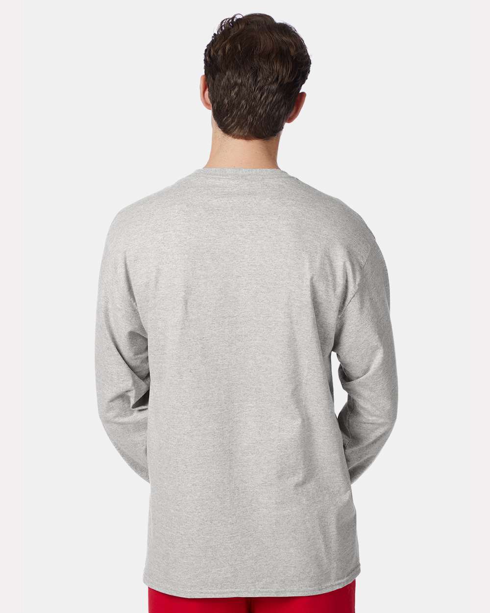Hanes-5596-Authentic Long Sleeve Pocket T-Shirt - Image 23