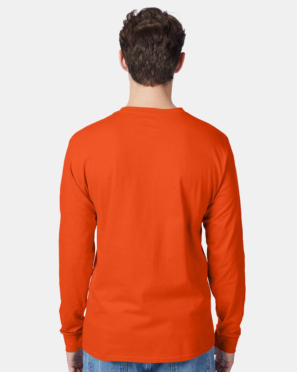 Hanes-5596-Authentic Long Sleeve Pocket T-Shirt - Image 35