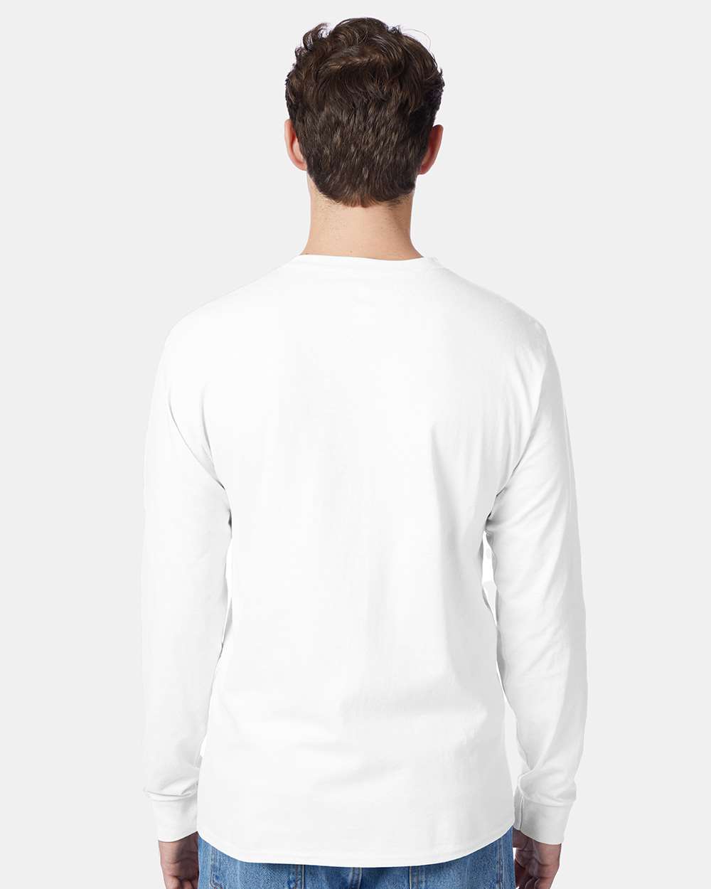 Hanes-5596-Authentic Long Sleeve Pocket T-Shirt - Image 41