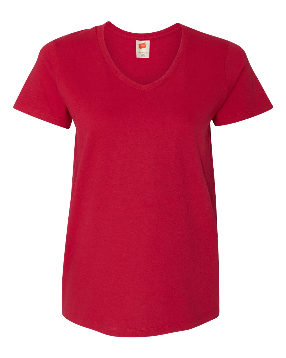 Hanes-5780-Essential-T Women’s V-Neck T-Shirt - Image 5