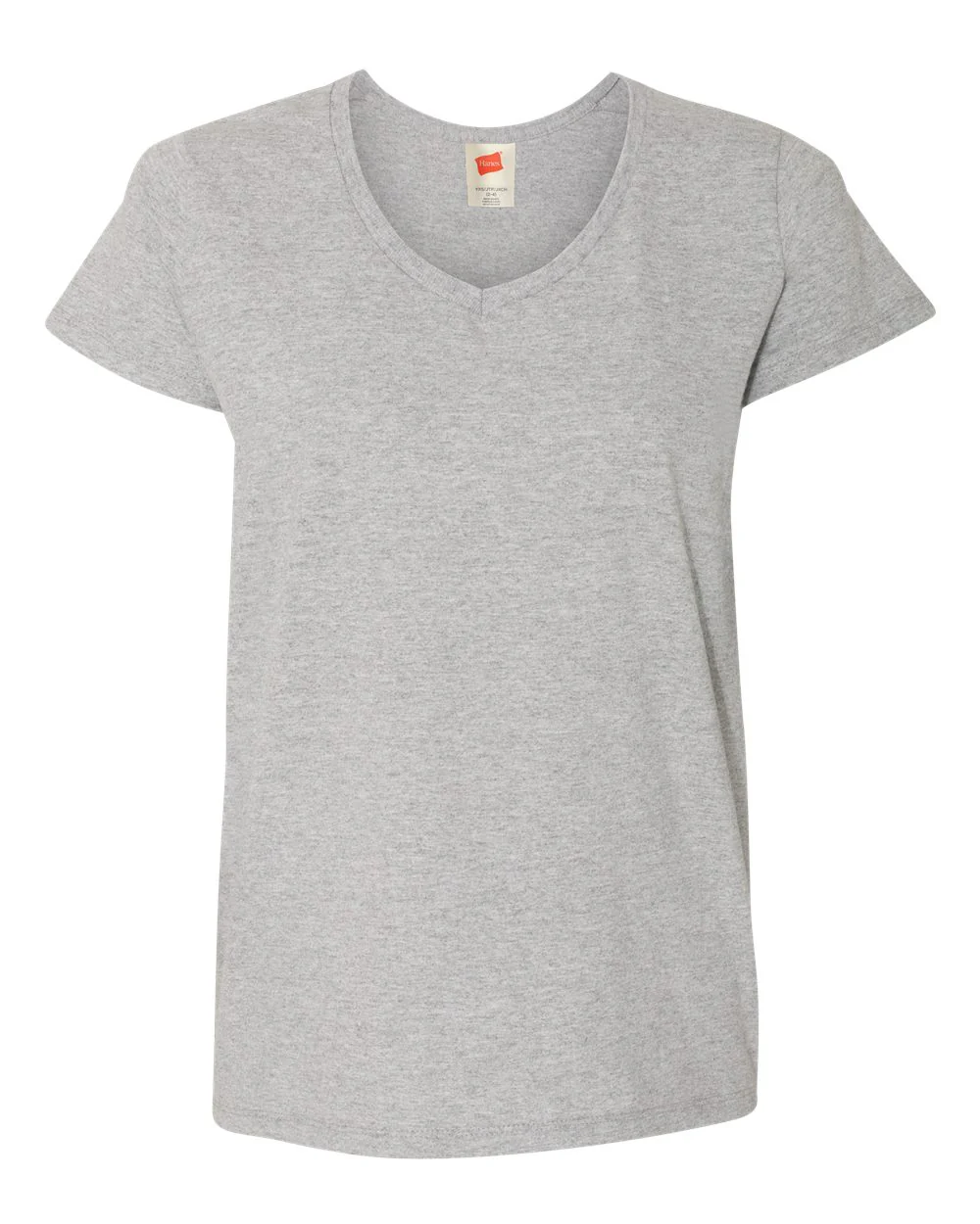 Hanes-5780-Essential-T Women’s V-Neck T-Shirt - Image 8
