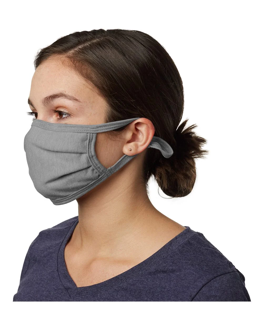 Hanes-BMSKAR-X-Temp™ 2-Ply Adjustable Face Mask - Image 3