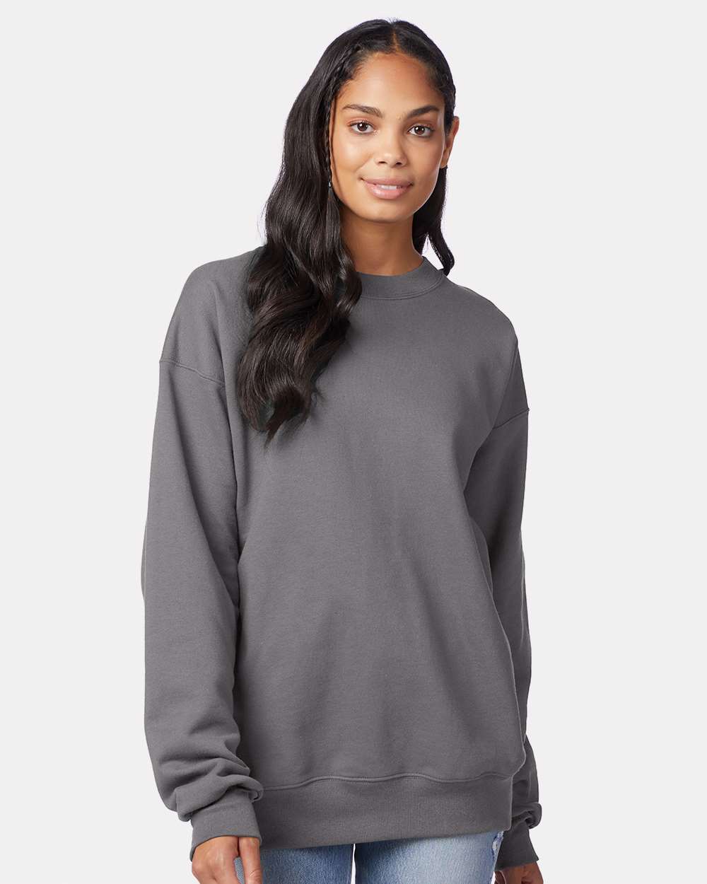 Hanes-F260-Ultimate Cotton® Crewneck Sweatshirt - Image 107