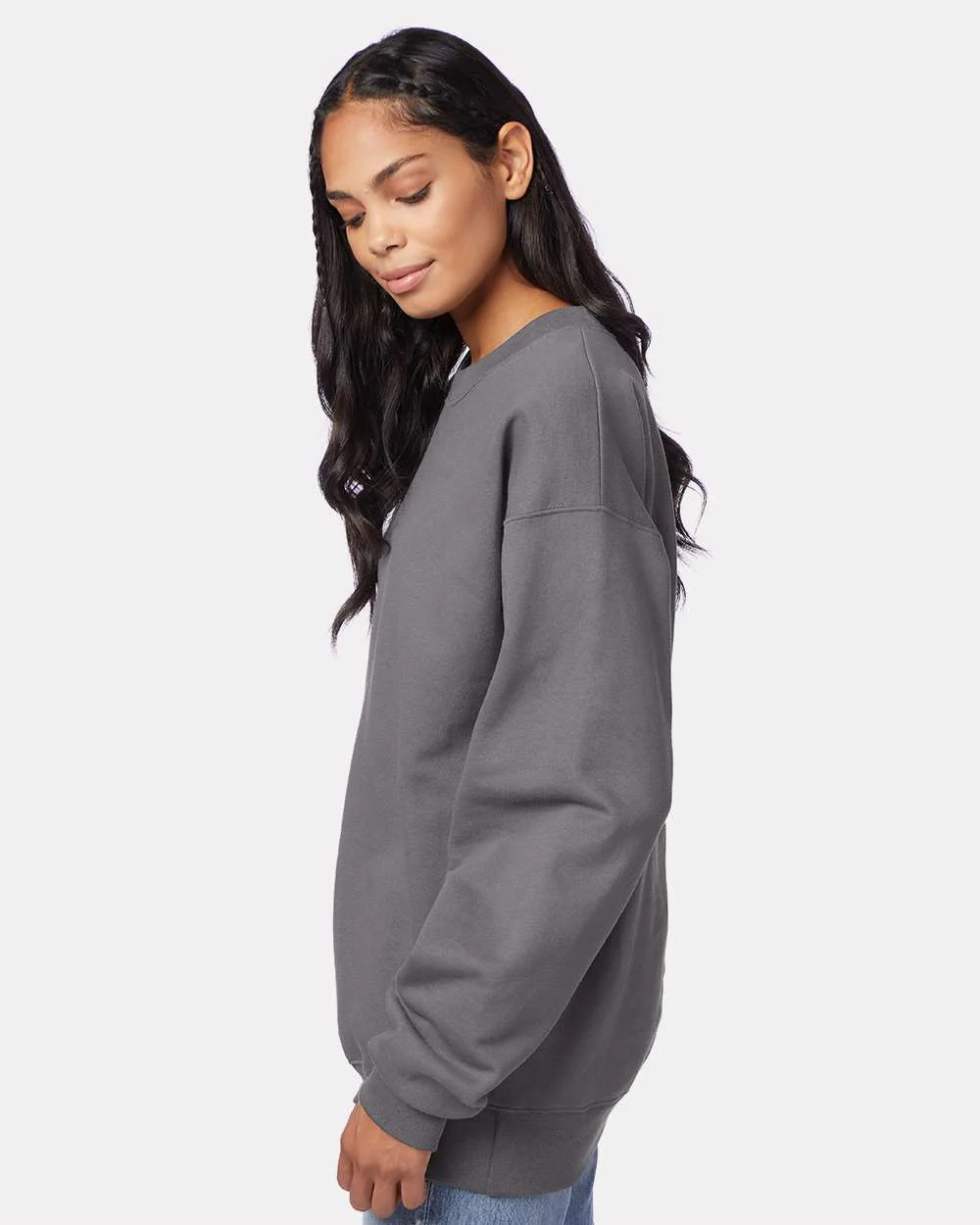 Hanes-F260-Ultimate Cotton® Crewneck Sweatshirt - Image 108