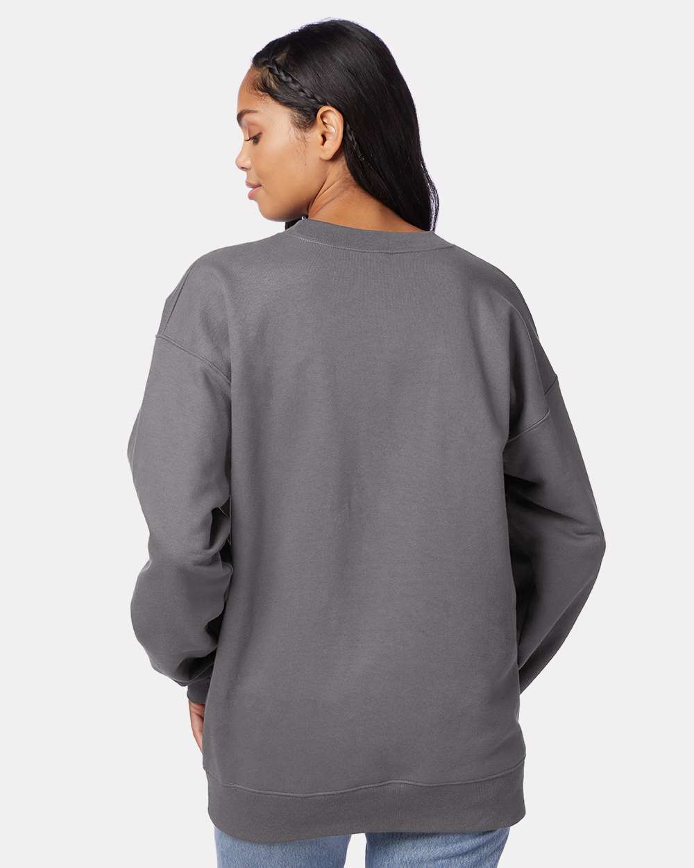 Hanes-F260-Ultimate Cotton® Crewneck Sweatshirt - Image 109