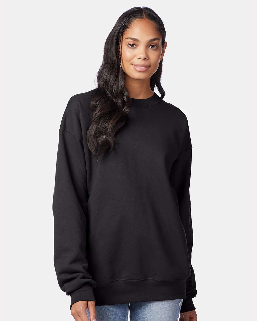 Hanes-F260-Ultimate Cotton® Crewneck Sweatshirt - Image 11