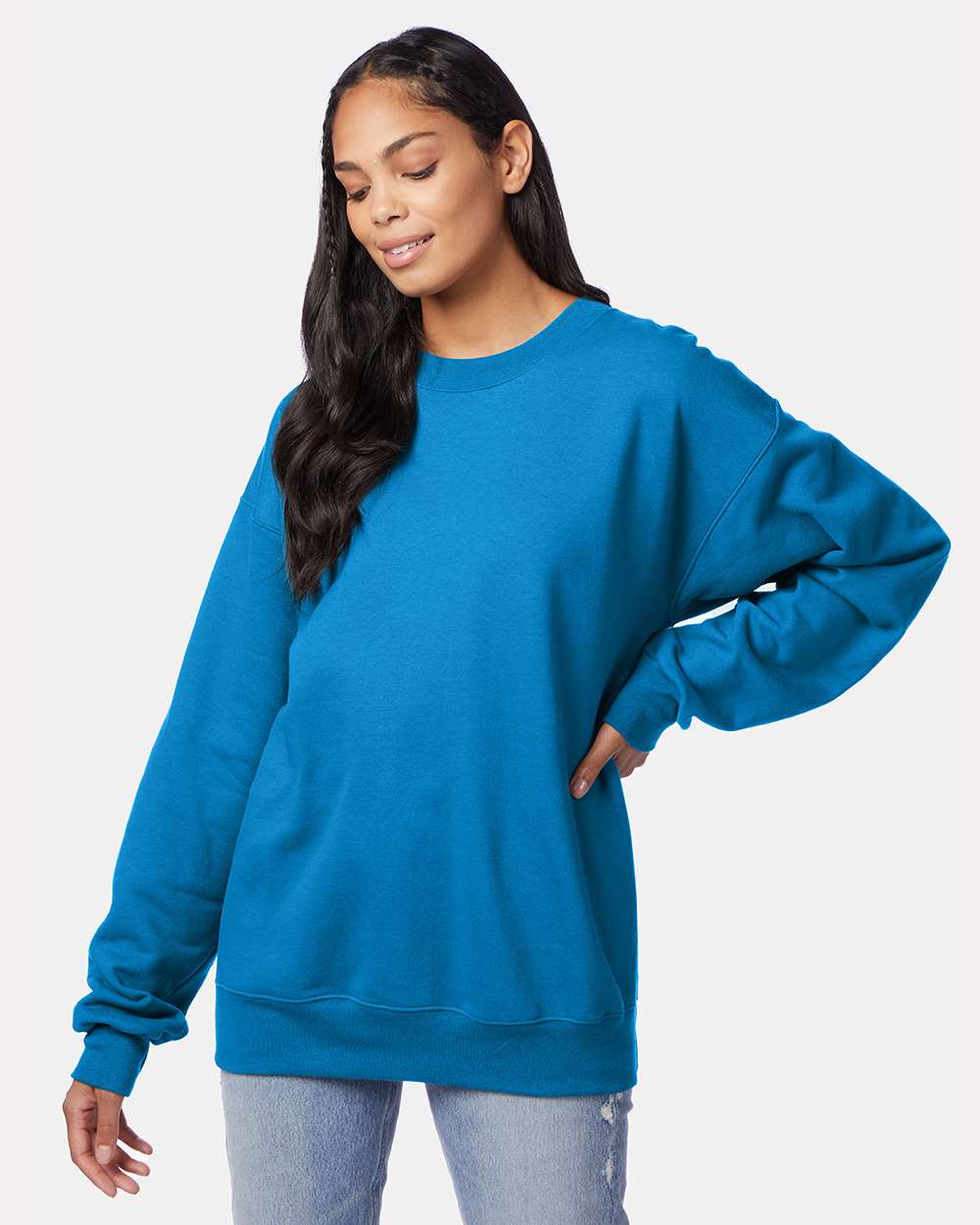 Hanes-F260-Ultimate Cotton® Crewneck Sweatshirt - Image 113